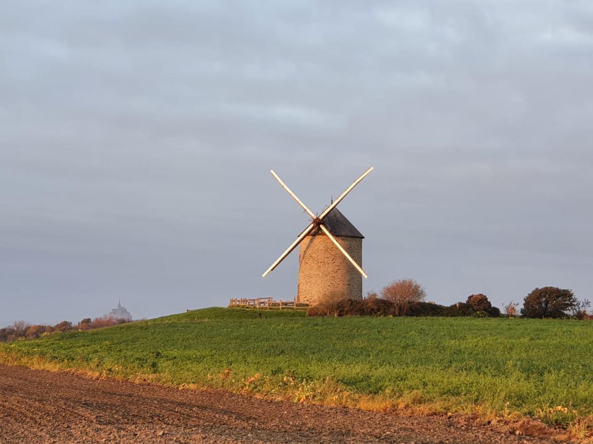 La Bastide Du Moulin - Mont St Michel Bed & Breakfast Moidrey Eksteriør bilde